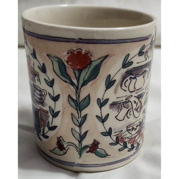 Vintage Matthew Rice Mother Tea Pot Coffee Mug Cup Made in England - Picture 3 of 6